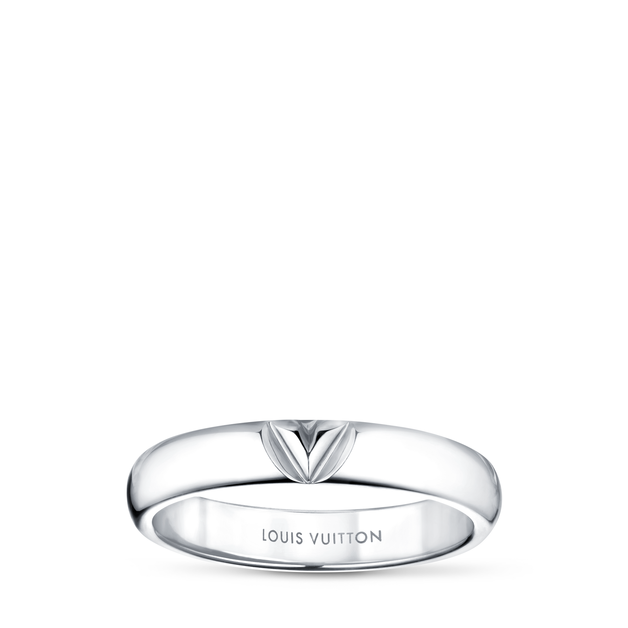 Jewellery - LV Volt Multi Wedding Band, White Gold  Jewellery Categories All Fine Jewellery | LOUIS VUITTON (Product zoom)