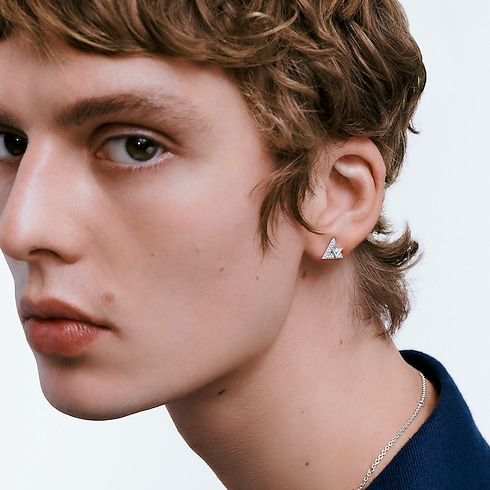 Jewellery - LV Volt One Stud Jewellery Categories Earrings | LOUIS VUITTON (Product zoom)