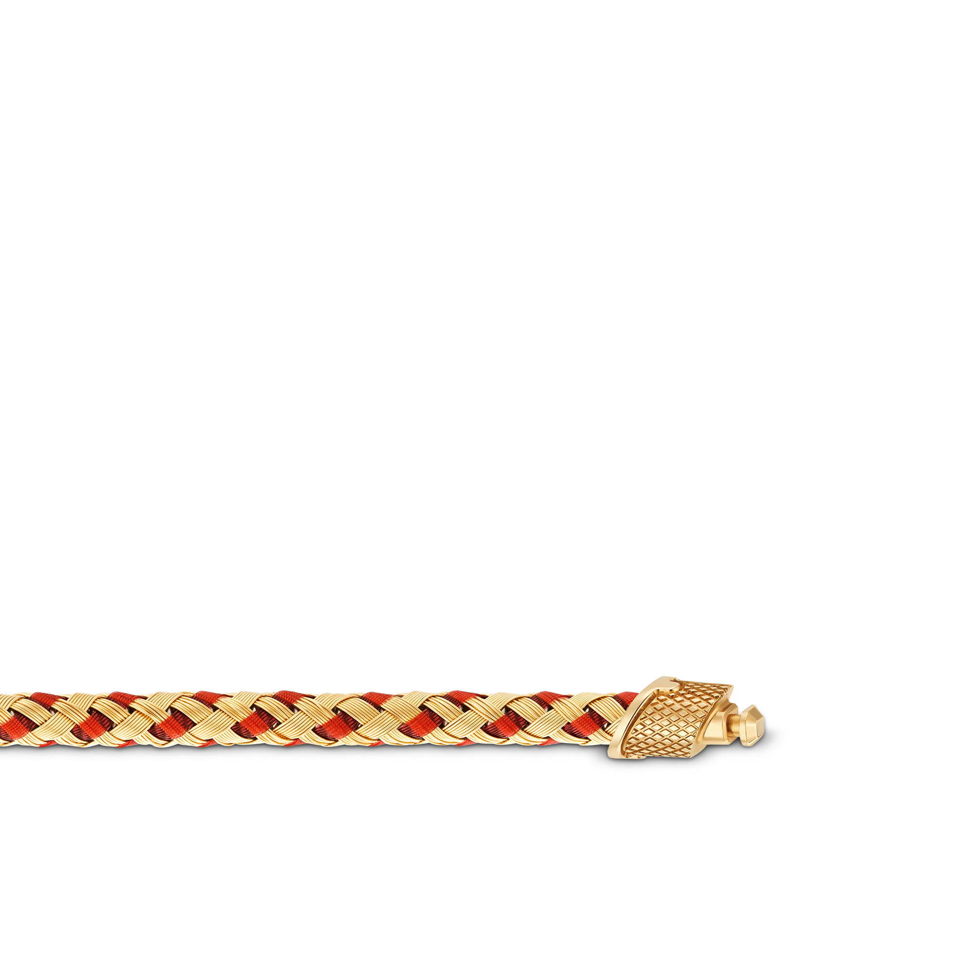 Men - LV Volt Upside Down Play Large Cord Bracelet  Men Discontinued Product Obs 12 | LOUIS VUITTON (Product zoom)