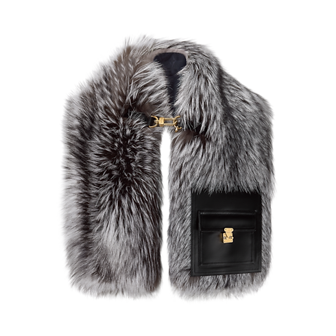 Women - LV Wonder Fur Scarf S00 Women Accessories Scarves | LOUIS VUITTON (Product zoom)