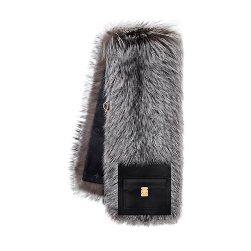 Women - LV Wonder Fur Scarf S00 Women Accessories Scarves | LOUIS VUITTON (Product zoom)
