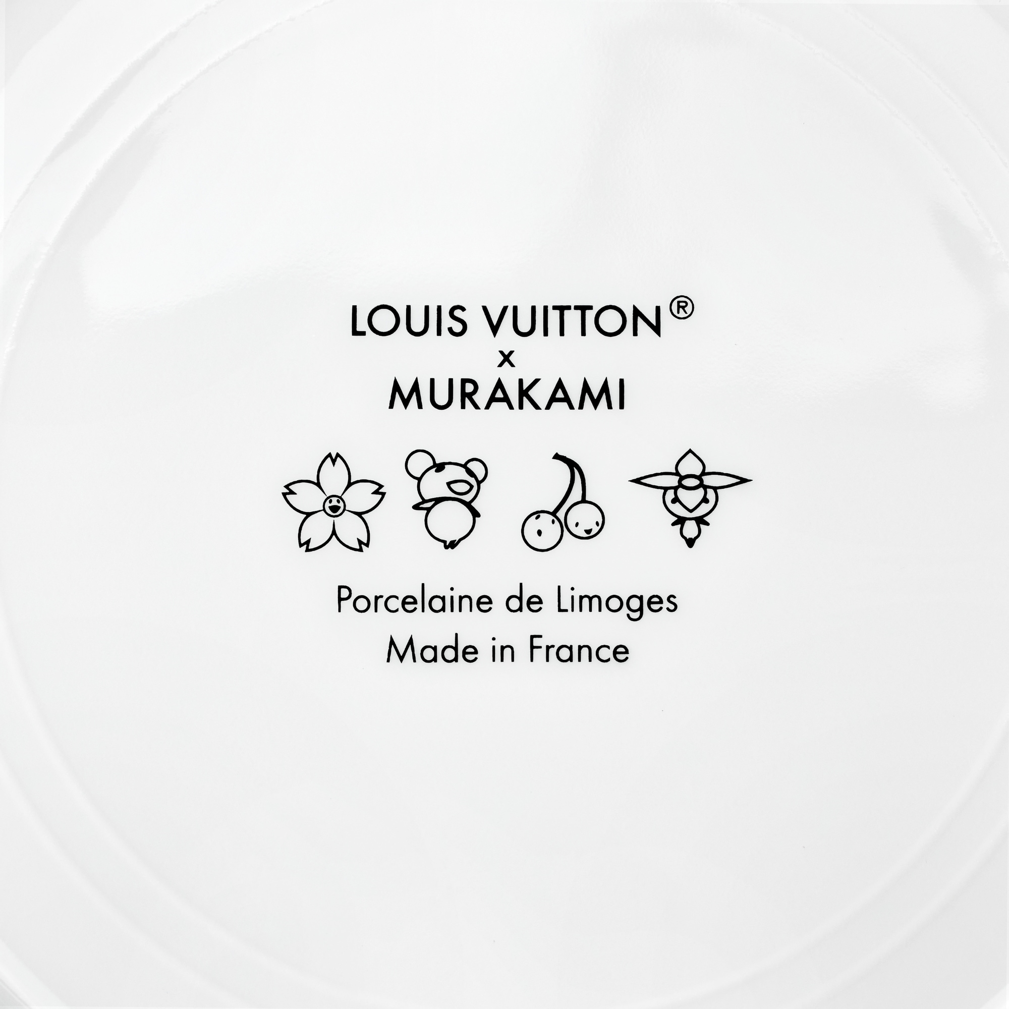 Trunks, Travel and Home - LV x TM Set of 2 Dessert Plates Monogram Cerises Trunks, Travel and Home Home and Art of Dining Art of Dining | LOUIS VUITTON (Product zoom)