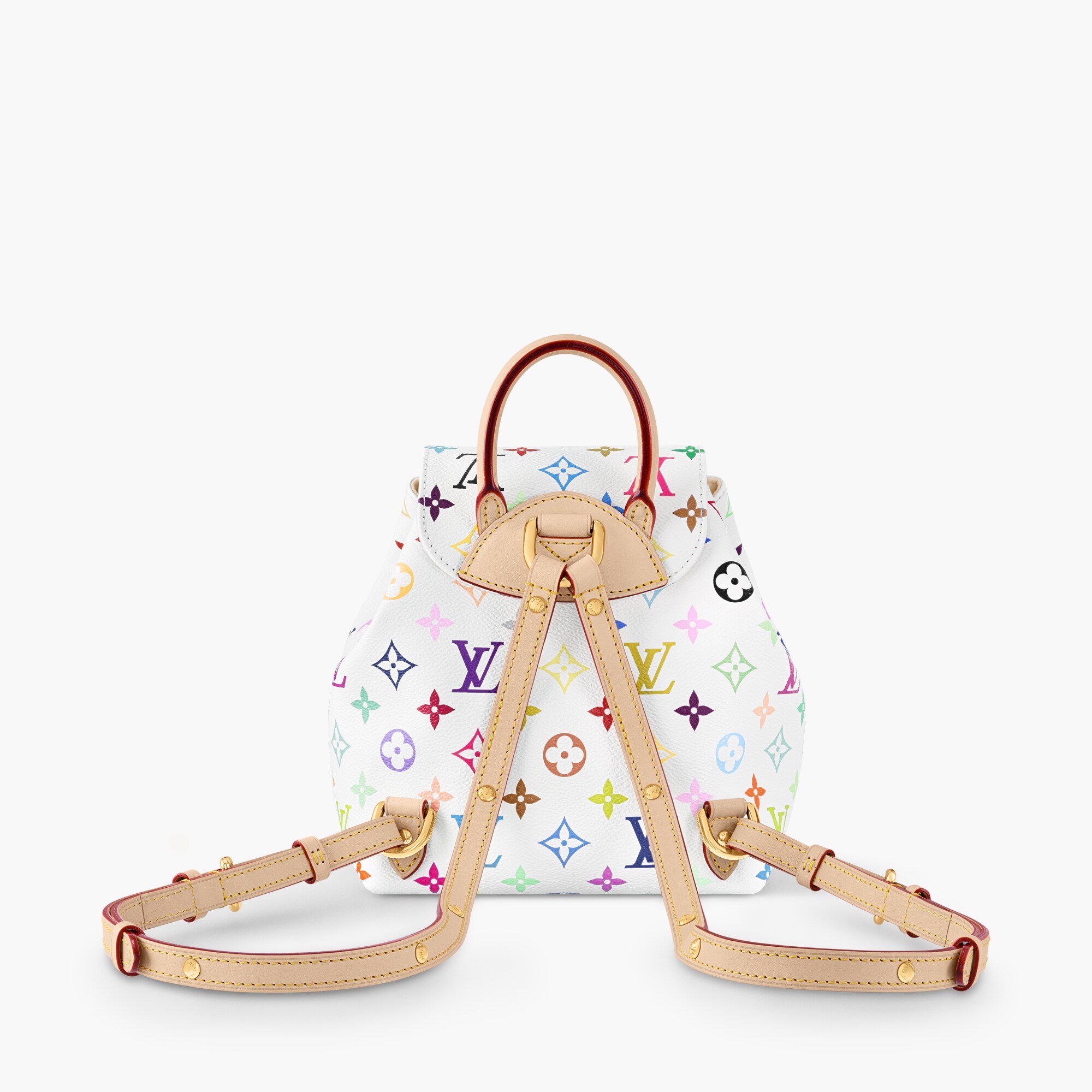 little louie vuitton white backpack Louis LV X TM Monogram Multicolor Venice 1610787 FASHIONPHILE lock and can also be worn as a mini shoulder bag by simply detaching the leather straps. Louis Vuitton Taigarama Discovery Backpack