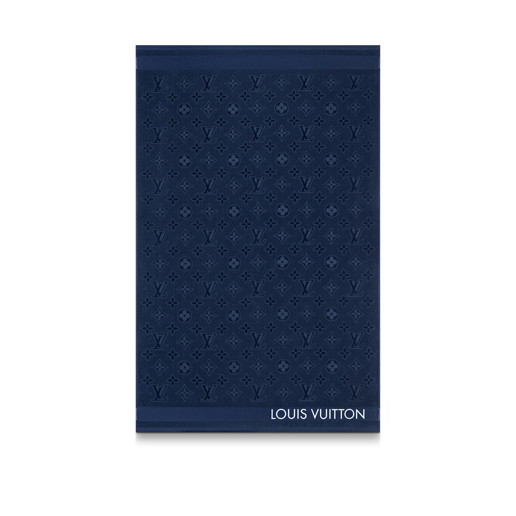 LVacation Beach Towel - Luxury S00 Blue | LOUIS VUITTON 