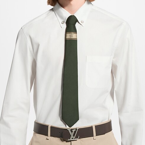 Men - LVP Strip Tie S00 Men Accessories Ties | LOUIS VUITTON (Product zoom)