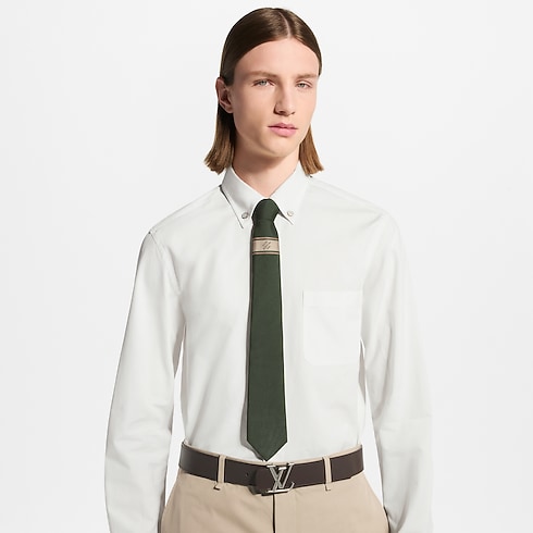 Men - LVP Strip Tie S00 Men Accessories Ties | LOUIS VUITTON (Product zoom)