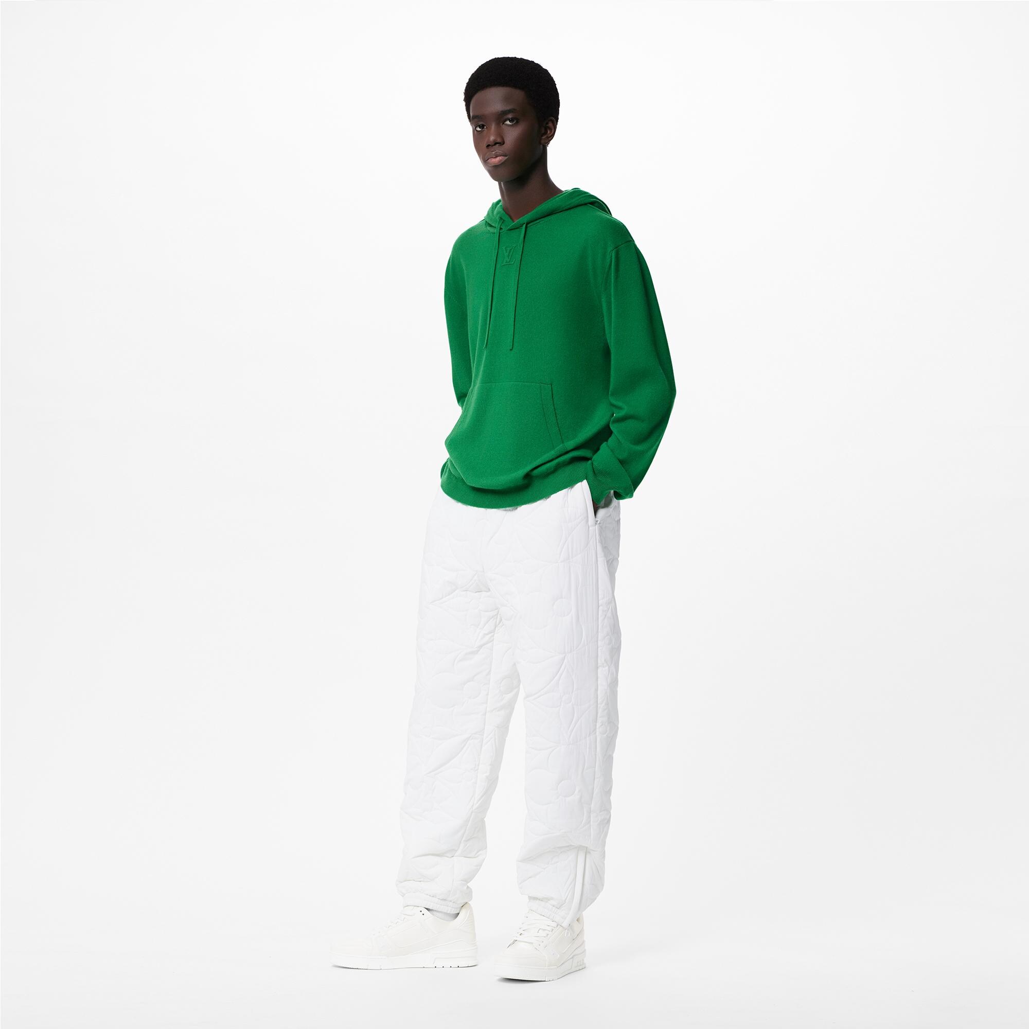 LVSE LV Embossed Hoodie - Luxury 