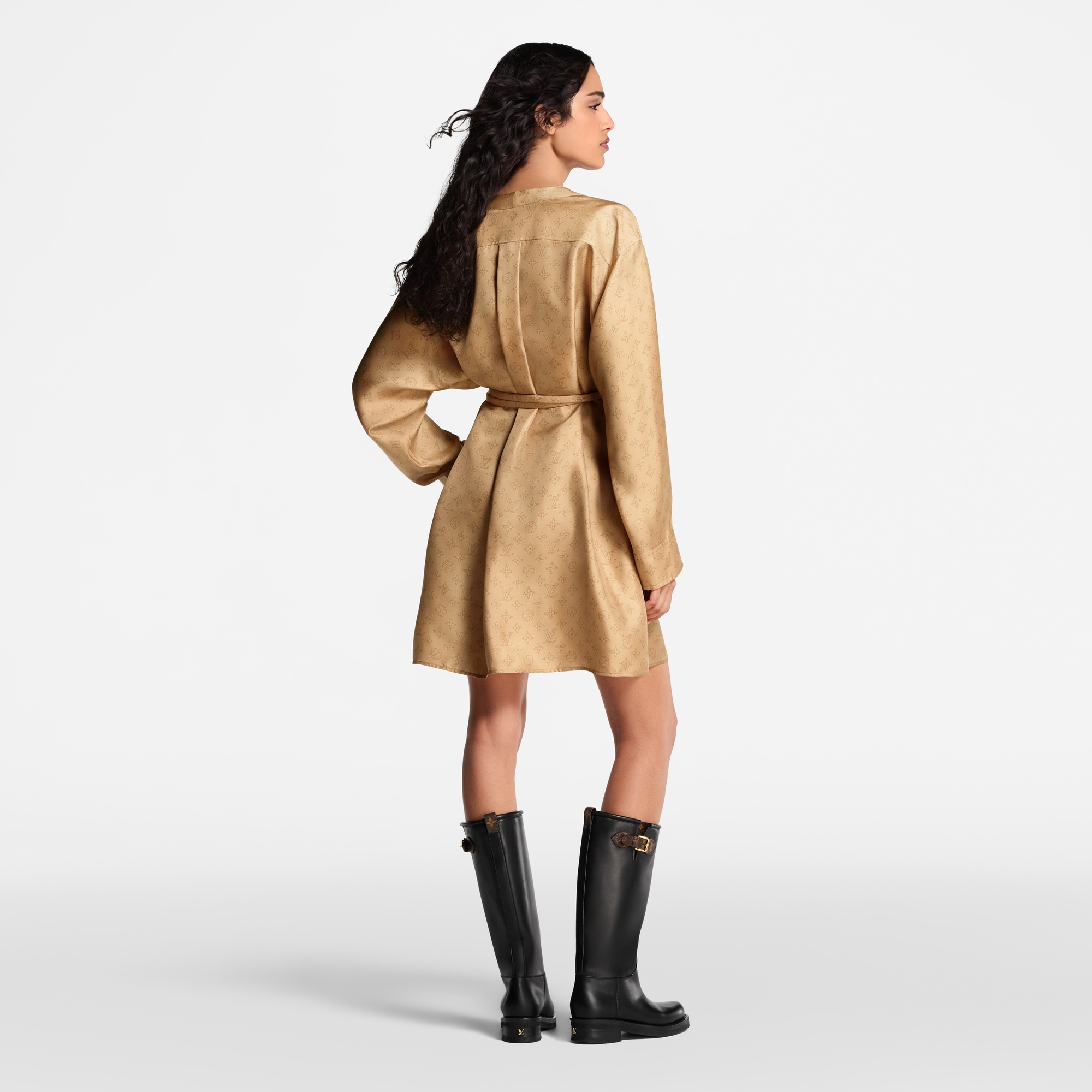 Women - Mahina Button Front Dress  Women Ready-to-Wear Dresses | LOUIS VUITTON (Product zoom)