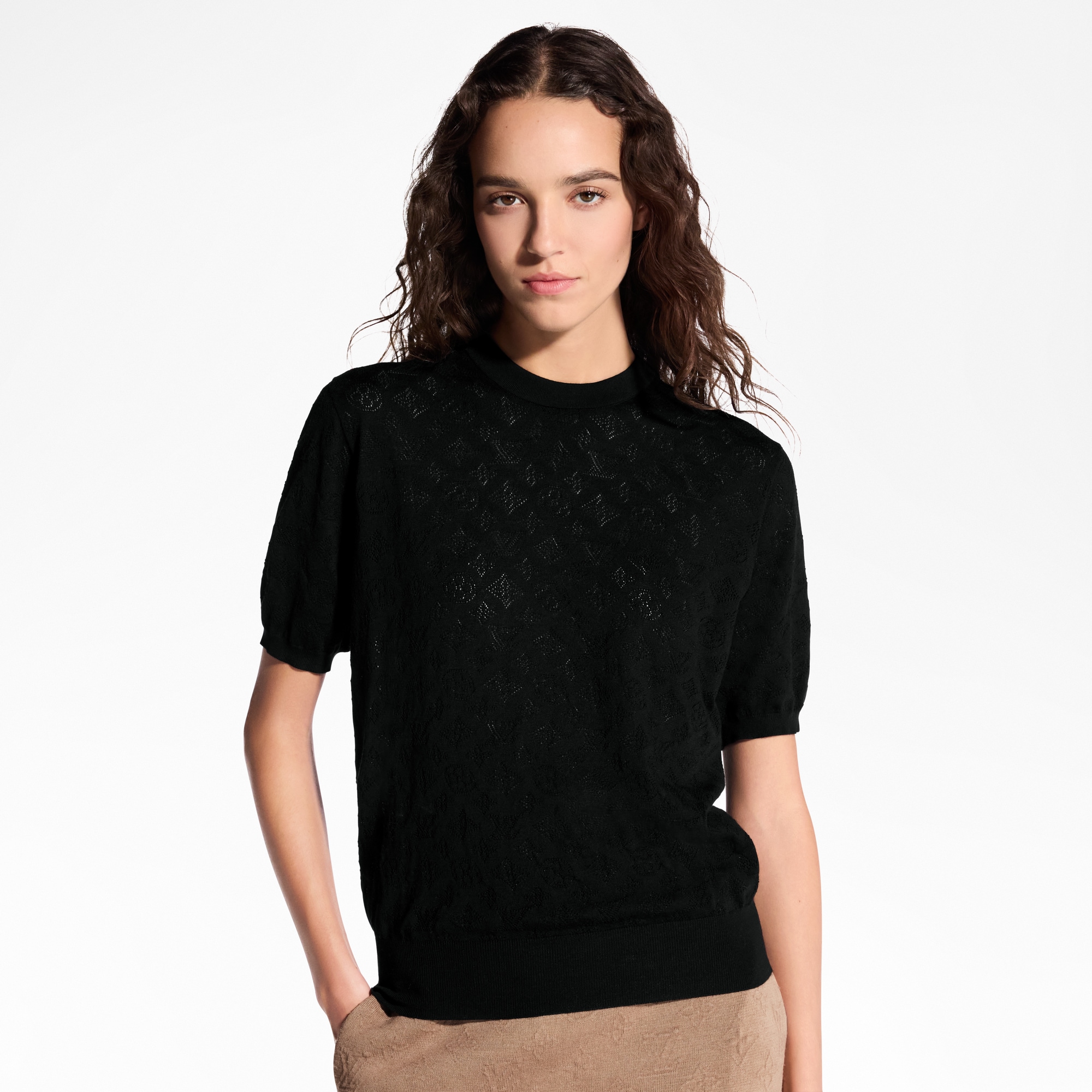 Women - Mahina Knit Top  Women Ready-to-Wear Tops | LOUIS VUITTON (Product zoom)