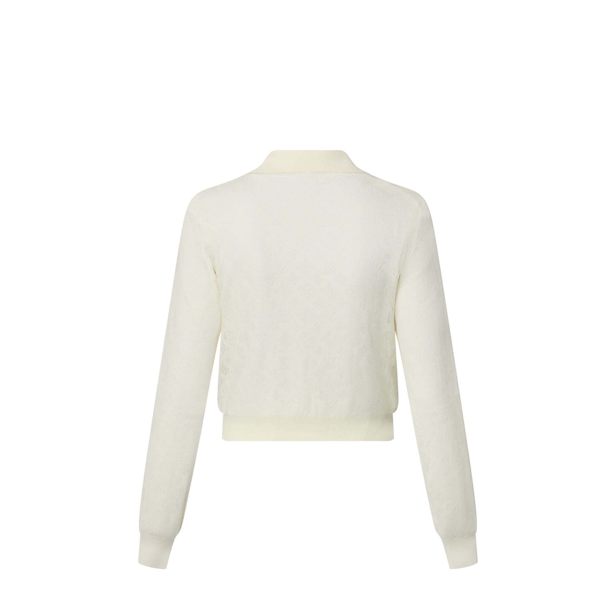 Women - Mahina Long-Sleeved Polo Top  Women Ready-to-Wear Tops | LOUIS VUITTON (Product zoom)