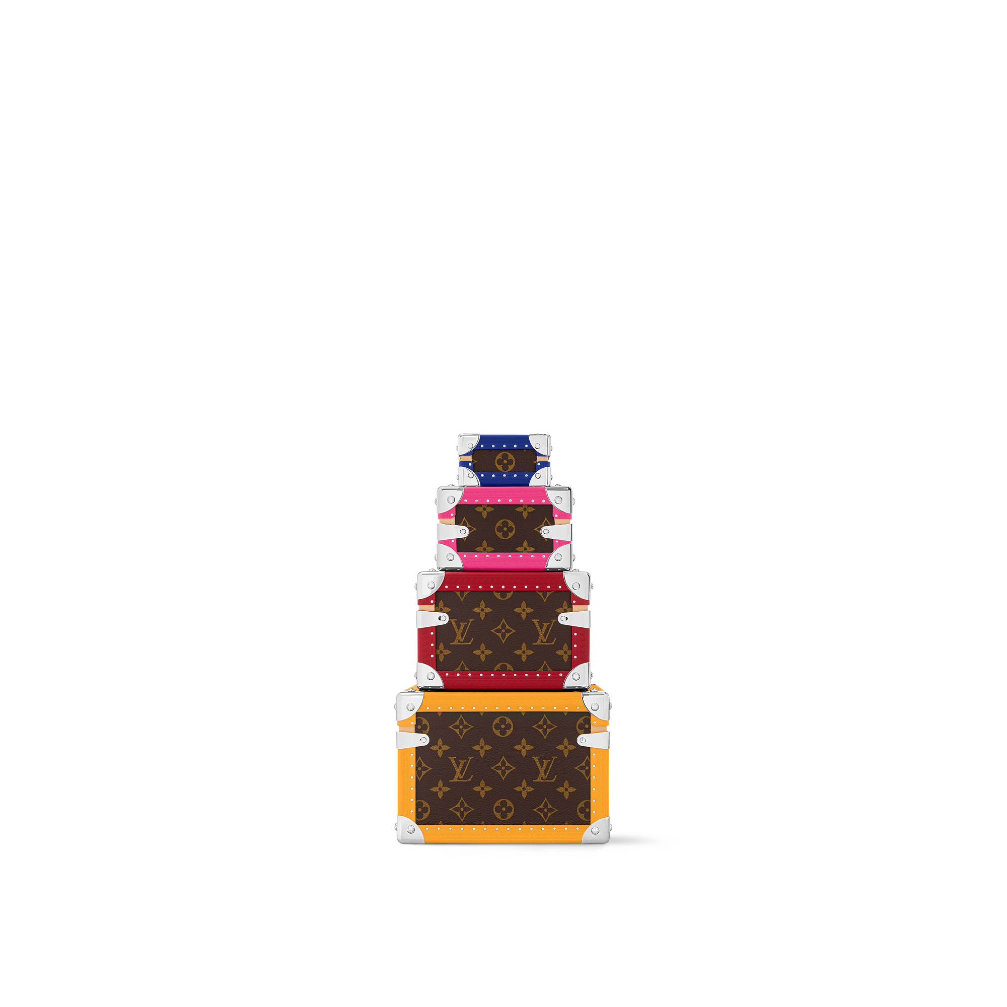 Trunks, Travel and Home - Malle Pyramide Trunks Monogram Macassar Canvas Trunks, Travel and Home Trunks and Boxes Boxes | LOUIS VUITTON (Product zoom)