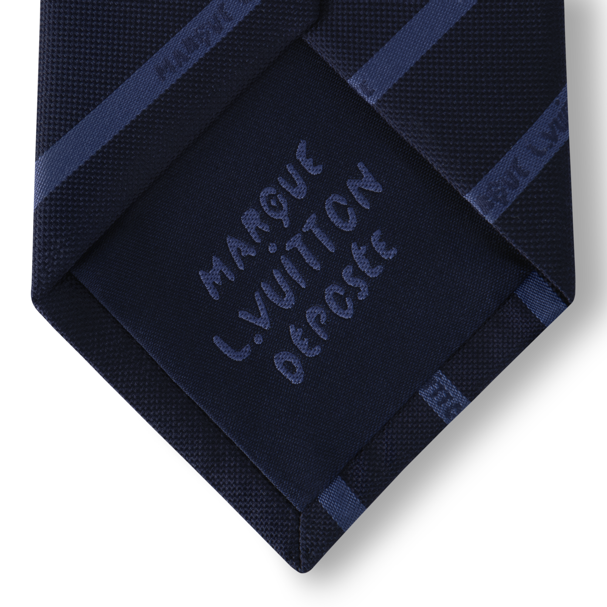 Men - Marque L.Vuitton Deposée Stripes Tie S00 Men Accessories Ties and Pocket Squares | LOUIS VUITTON (Product zoom)