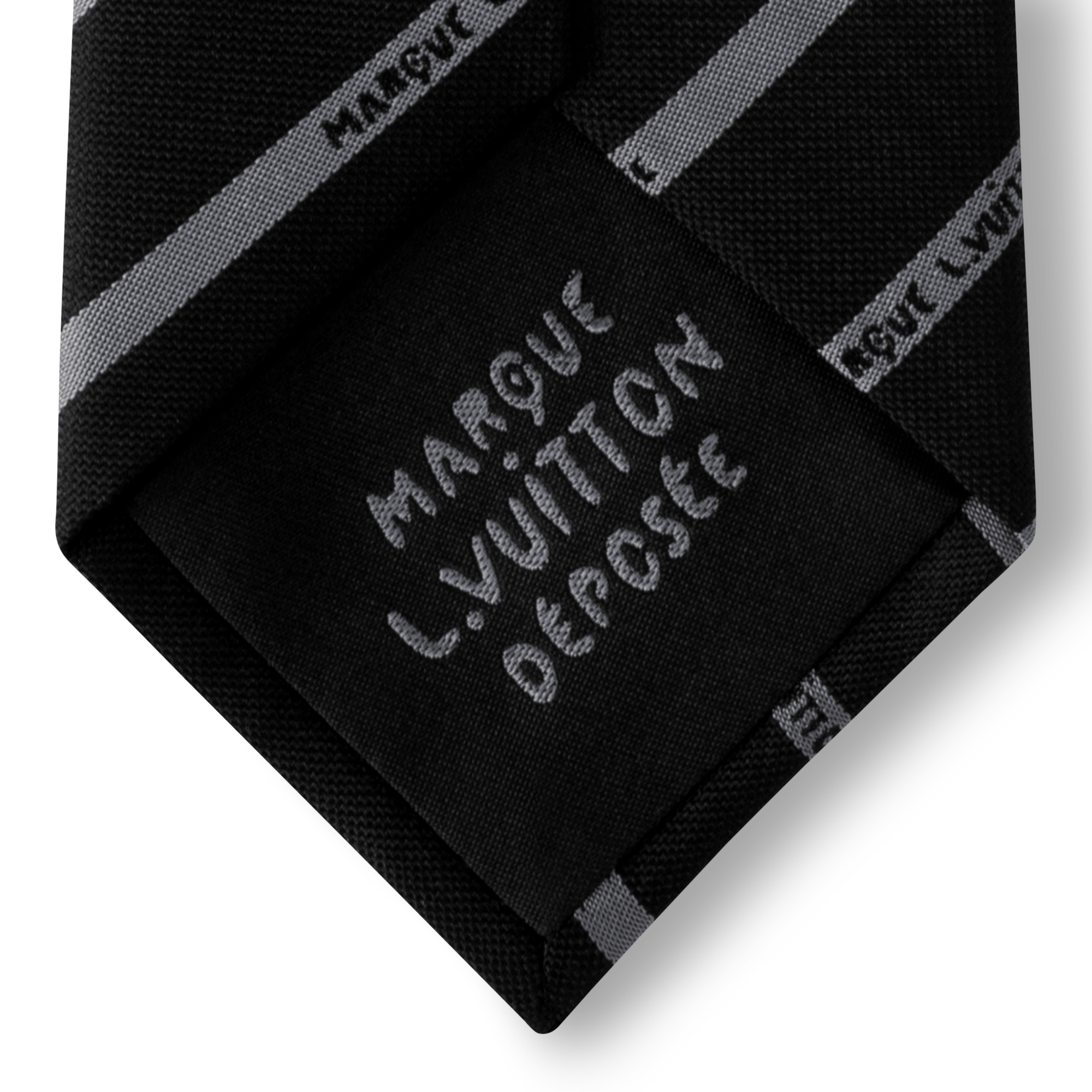 Men - Marque L.Vuitton Deposée Stripes Tie S00 Men Accessories Ties and Pocket Squares | LOUIS VUITTON (Product zoom)