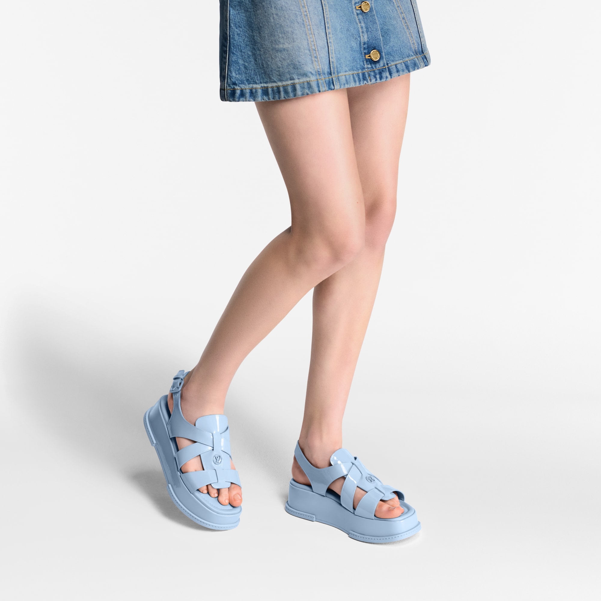 Women - Maya Flatform Sandals  Women Shoes Sandals and Espadrilles | LOUIS VUITTON (Product zoom)