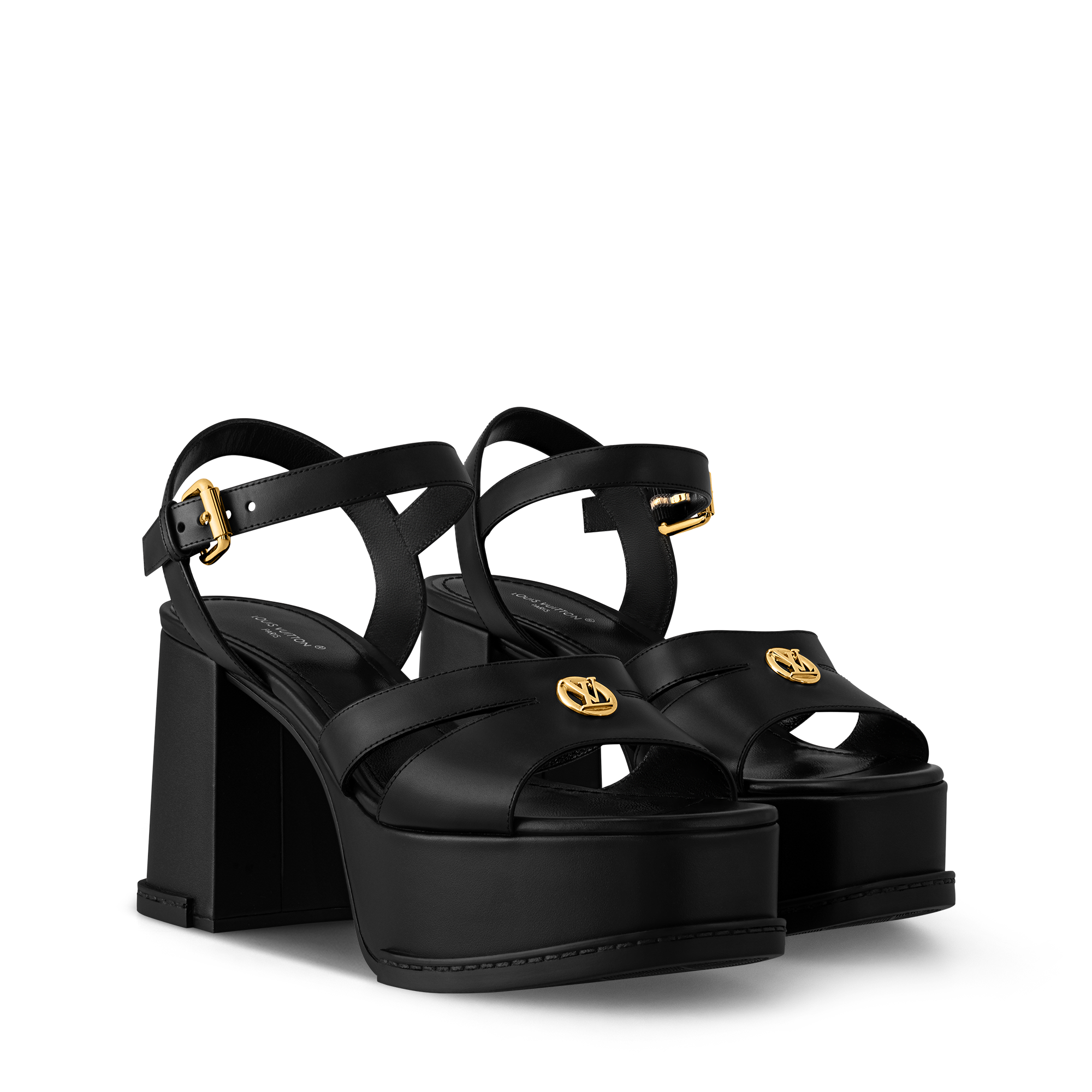 Women - Maya Heeled Platform Sandals  Women Shoes Sandals and Espadrilles | LOUIS VUITTON (Product zoom)