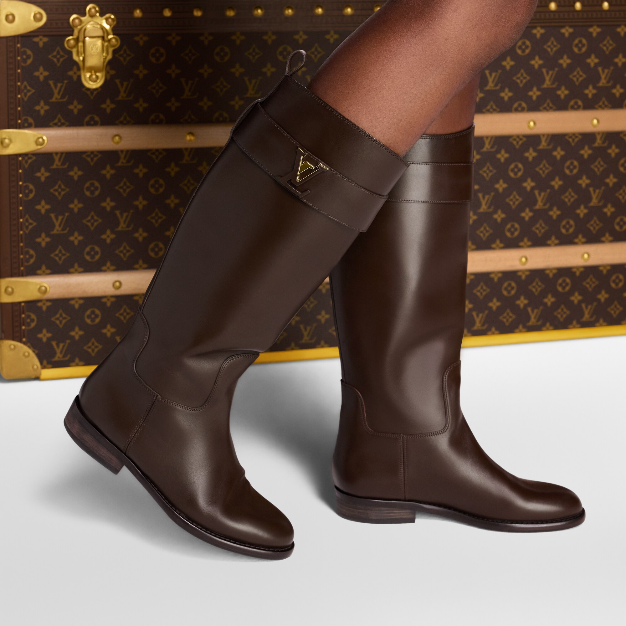 Women - Midtown Flat High Boots  Women Shoes Boots and Ankle Boots | LOUIS VUITTON (Product zoom)