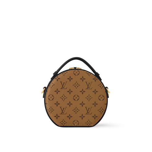 Women - Mini Boîte Chapeau Bag Monogram Reverse Canvas Women Wallets and Small Leather Goods Wallets on Chain and Mini Bags | LOUIS VUITTON (Product zoom)