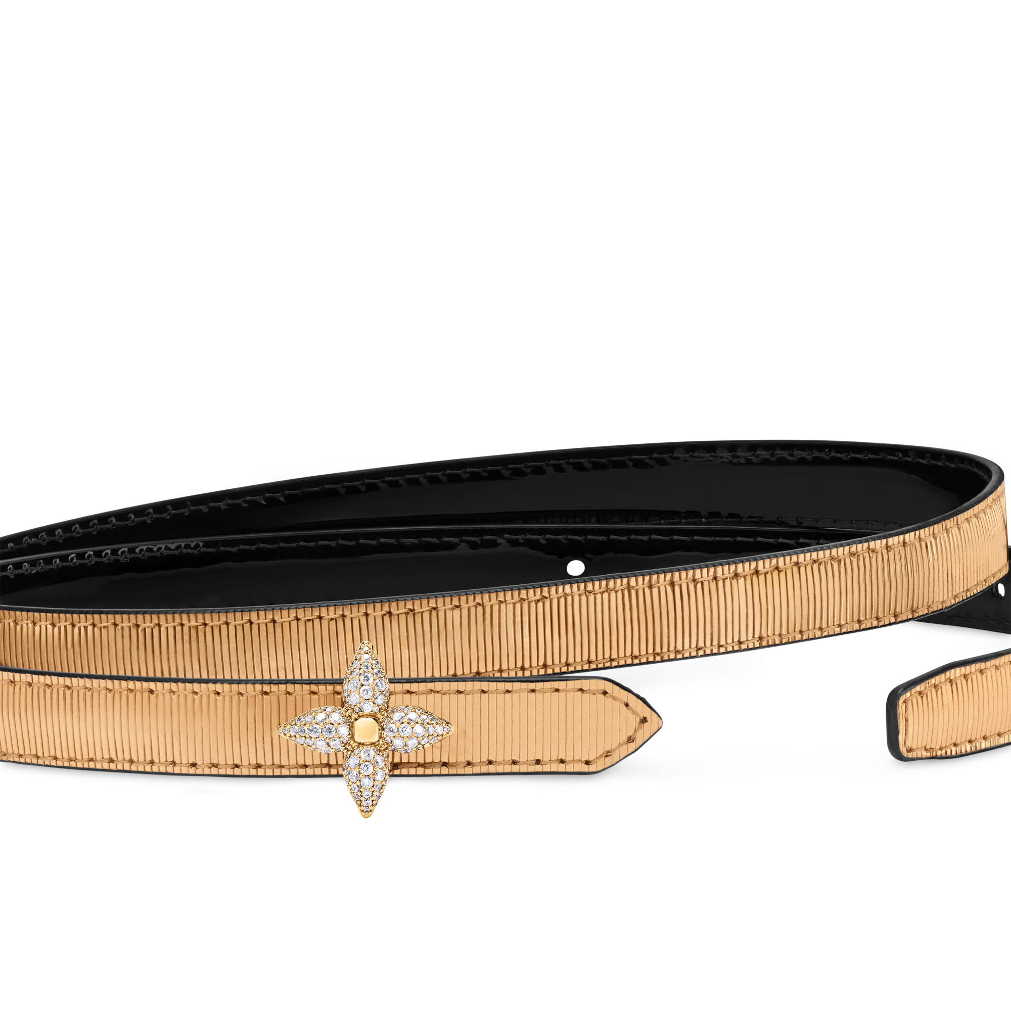 Women - Mini Flowergram Reversible 15MM Belt  Women Accessories Belts | LOUIS VUITTON (Product zoom)