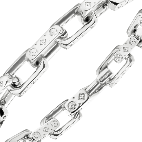 Men - Mini Monogram Chain Bracelet S00 Men Fashion Jewellery Bracelets | LOUIS VUITTON (Product zoom)