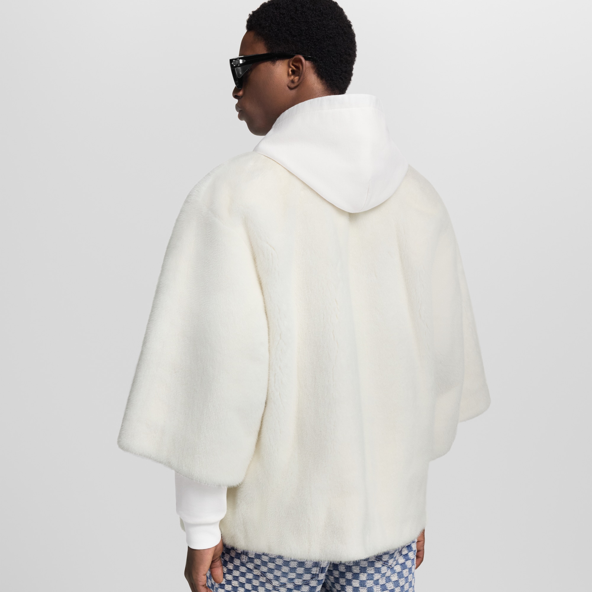 Men - Mink Kimono Jacket  Men Ready-to-Wear Outerwear and Coats | LOUIS VUITTON (Product zoom)