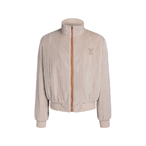 Mink Zipped Blouson front view