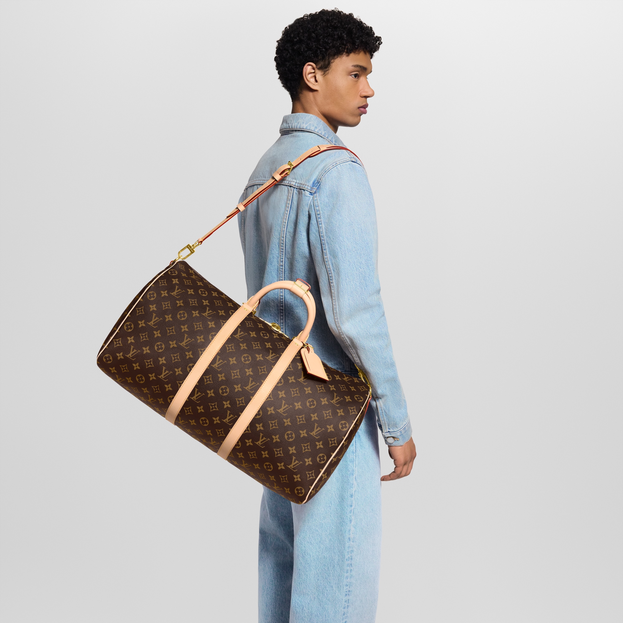 Gifts - Mon Monogram Keepall 50 Bag Monogram Canvas Gifts Personalisation Travel Personalisation | LOUIS VUITTON (Product zoom)