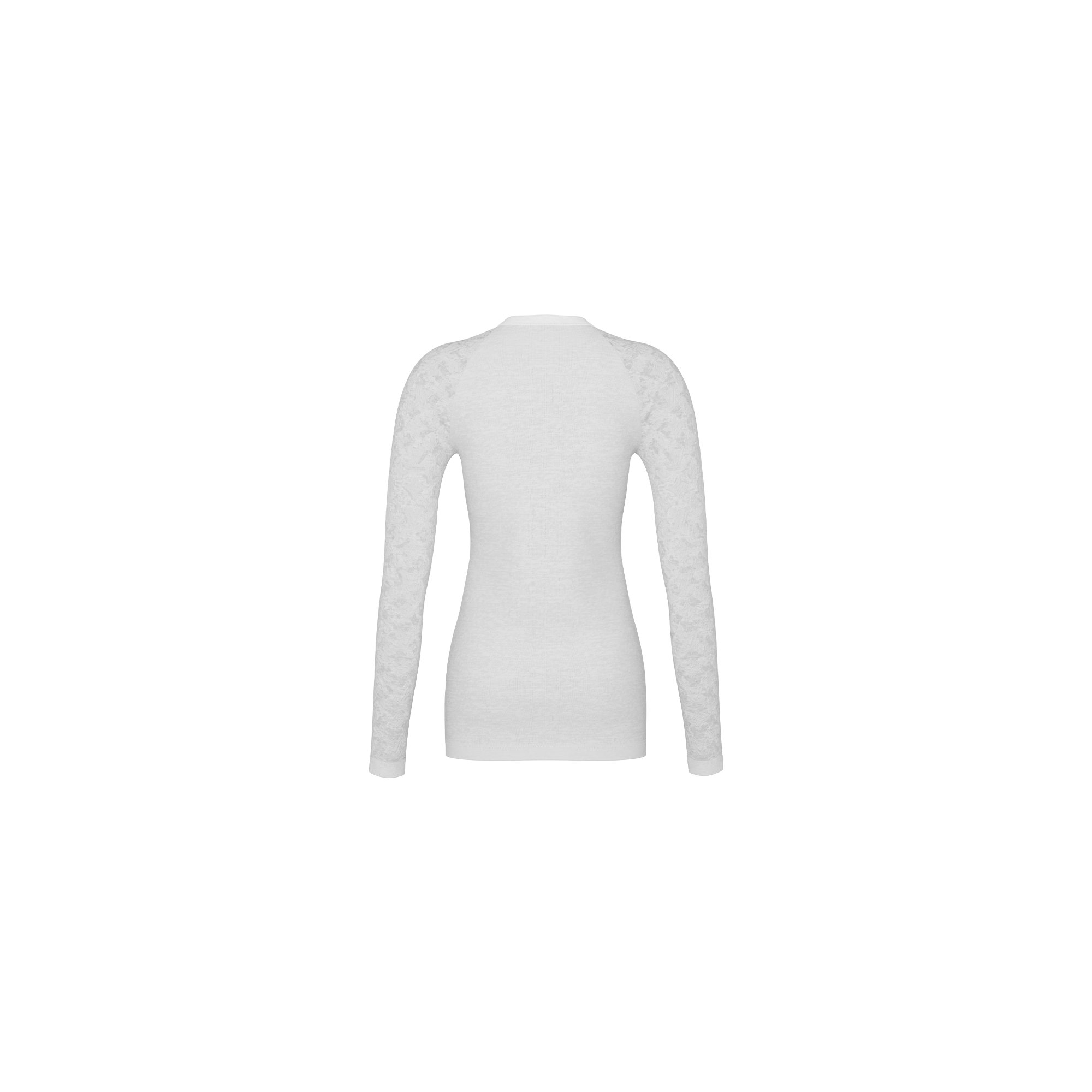 Women - Monogram Accent Long-Sleeved Top  Women Ready-to-Wear Tops | LOUIS VUITTON (Product zoom)
