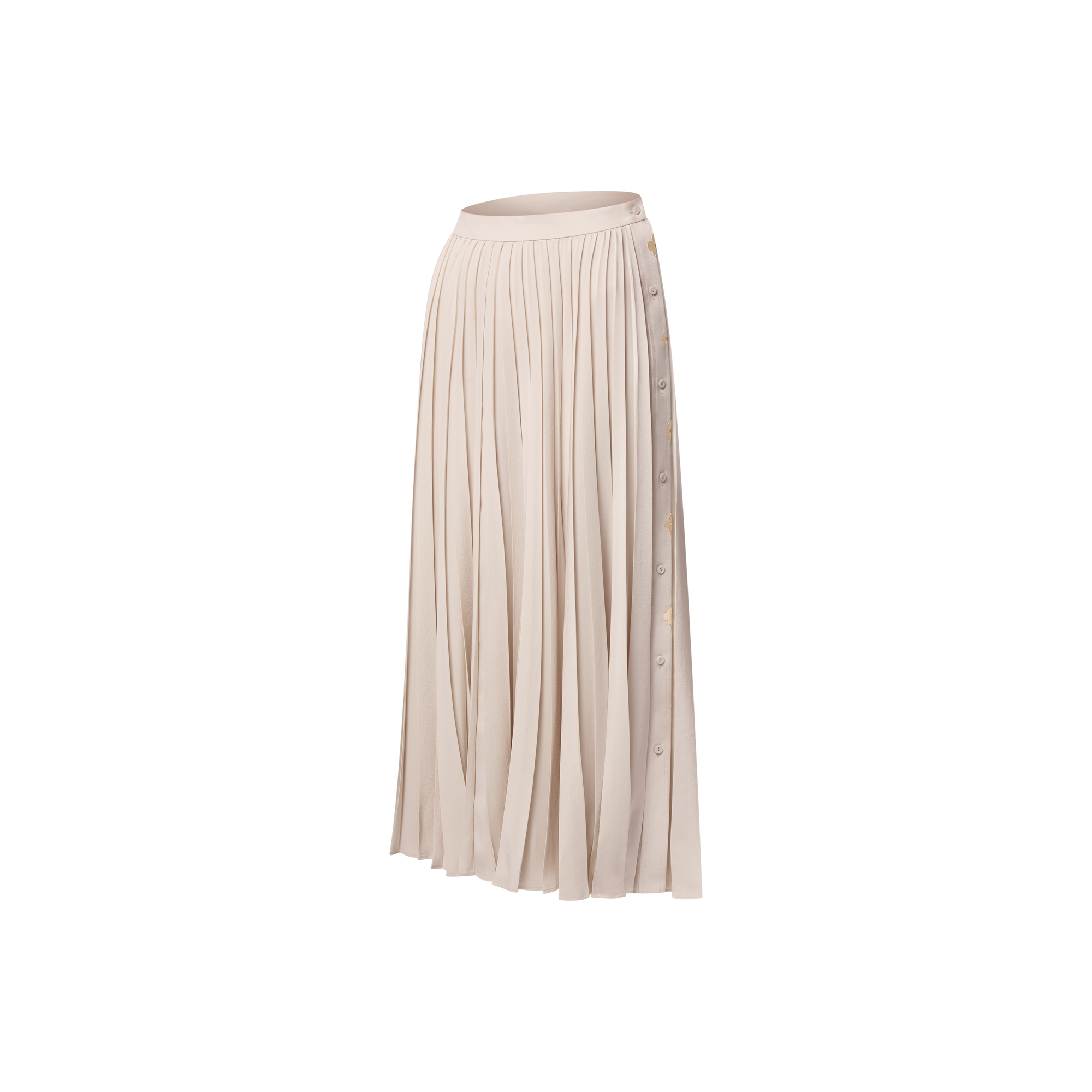 Women - Monogram Accent Pleated Skirt  Women Ready-to-Wear Skirts and Shorts | LOUIS VUITTON (Product zoom)