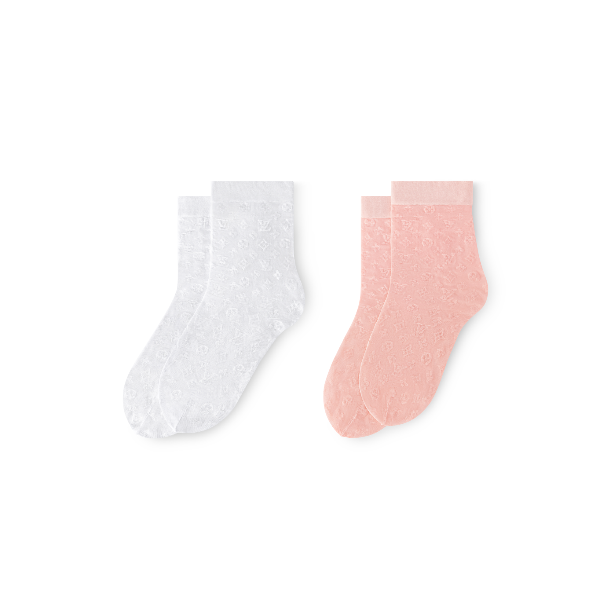 Women - Monogram All Over Set of Socks S00 Women Accessories Hats & Caps | LOUIS VUITTON (Product zoom)