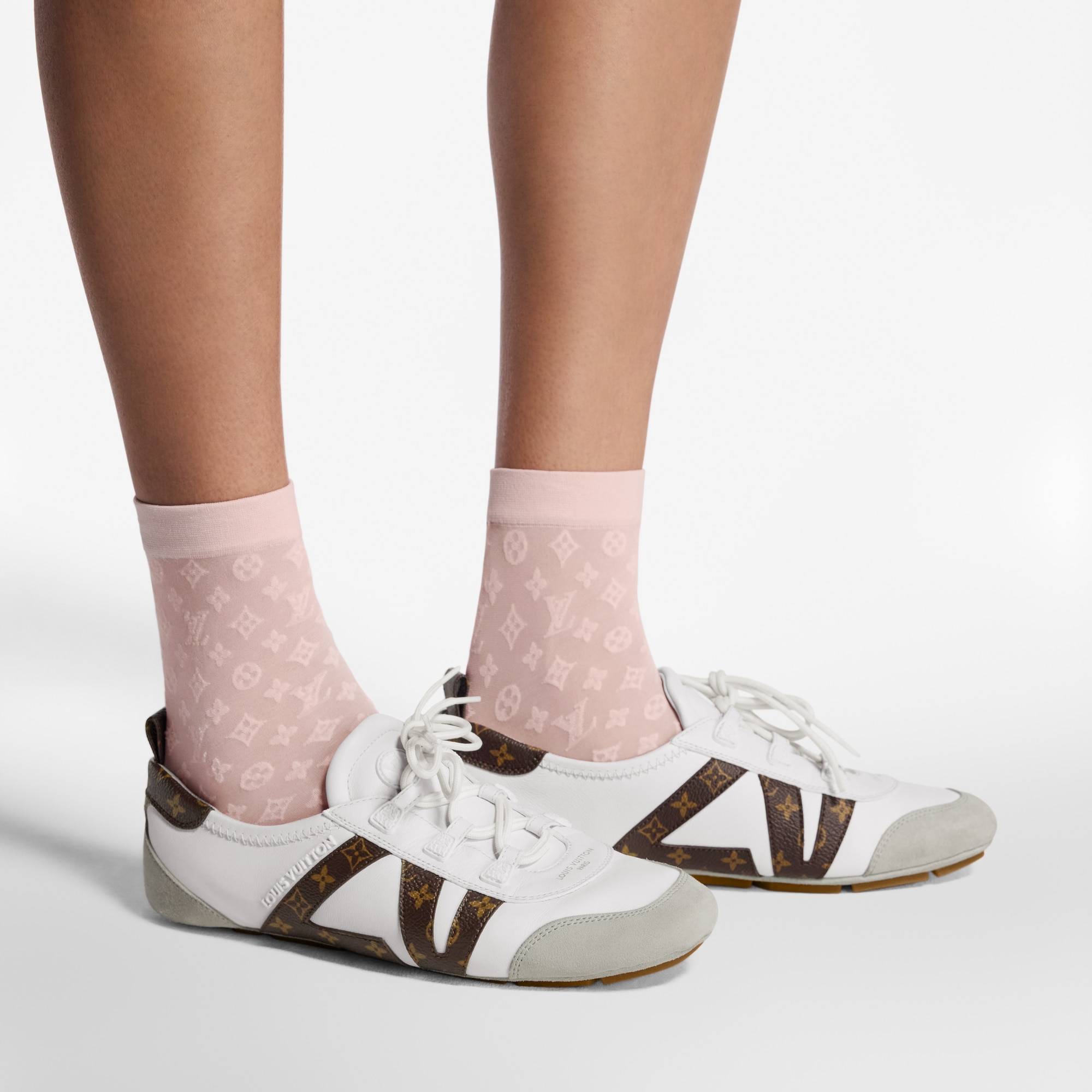 Women - Monogram All Over Set of Socks S00 Women Accessories Hats & Caps | LOUIS VUITTON (Product zoom)