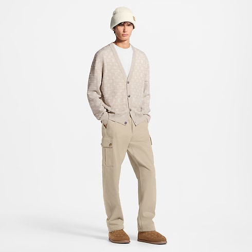 Men - Monogram Cardigan Men Ready-to-Wear All Ready-to-Wear | LOUIS VUITTON (Product zoom)