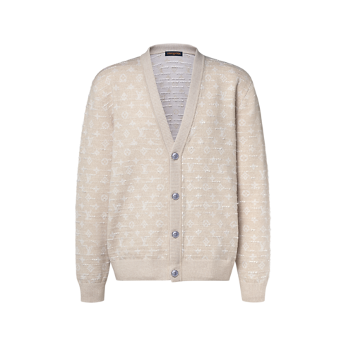 Men - Monogram Cardigan Men Ready-to-Wear All Ready-to-Wear | LOUIS VUITTON (Product zoom)