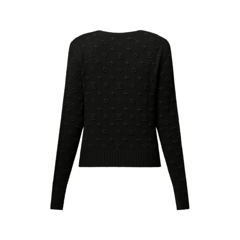 Women - Monogram Cashmere Jumper Women Ready-to-Wear Knitwear | LOUIS VUITTON (Product zoom)