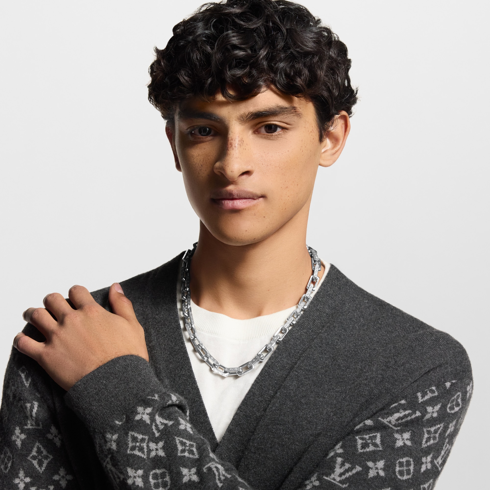 Men - Monogram Chain Necklace S00 Men Fashion Jewellery All Fashion Jewellery | LOUIS VUITTON (Product zoom)