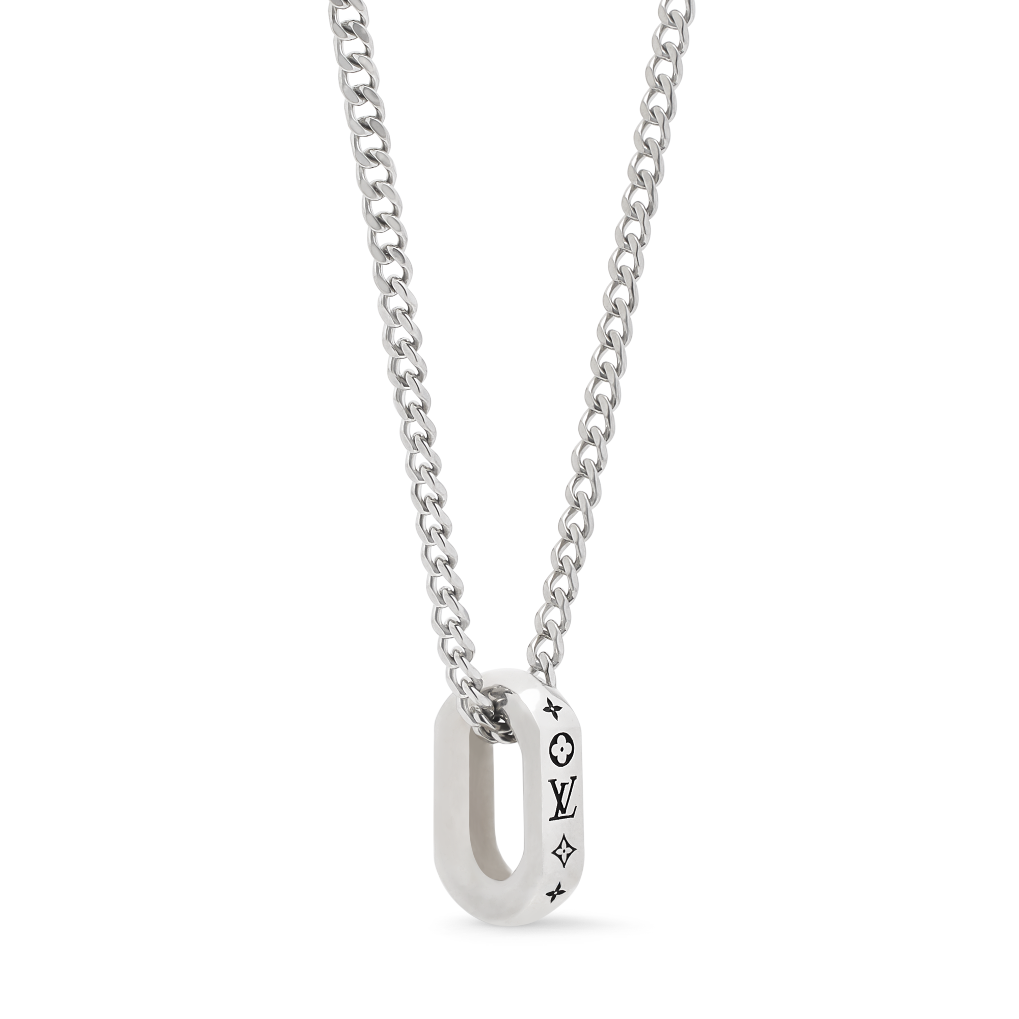 Men - Monogram Chain Pendant S00 Men Fashion Jewellery Necklaces and Pendants | LOUIS VUITTON (Product zoom)