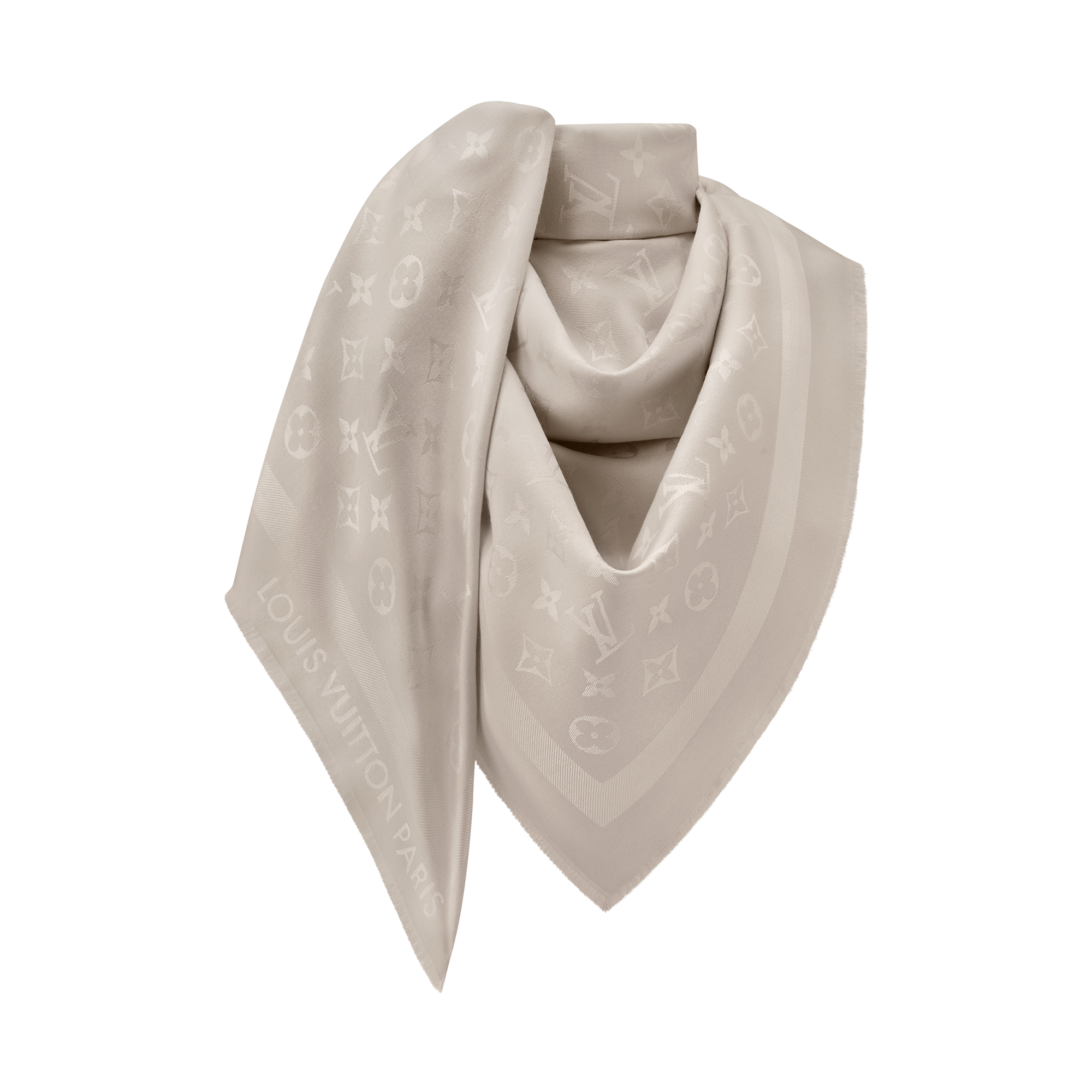 Women - Monogram Classic Shawl S00 Women Accessories Shawls and Stoles | LOUIS VUITTON (Product zoom)