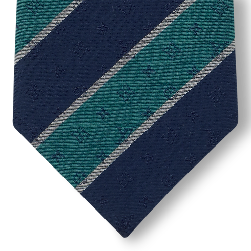 Monogram Club Tie detail view