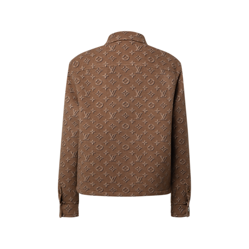 Men - Monogram Double Face Overshirt Men Ready-to-Wear All Ready-to-Wear | LOUIS VUITTON (Product zoom)
