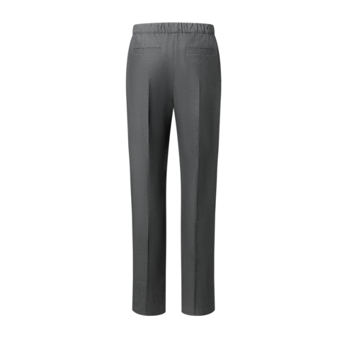 Men - Monogram Drawstring Trousers Men Ready-to-Wear All Ready-to-Wear | LOUIS VUITTON (Product zoom)