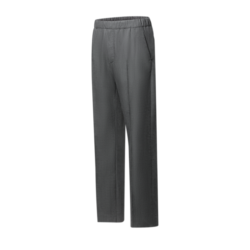 Men - Monogram Drawstring Trousers Men Ready-to-Wear All Ready-to-Wear | LOUIS VUITTON (Product zoom)