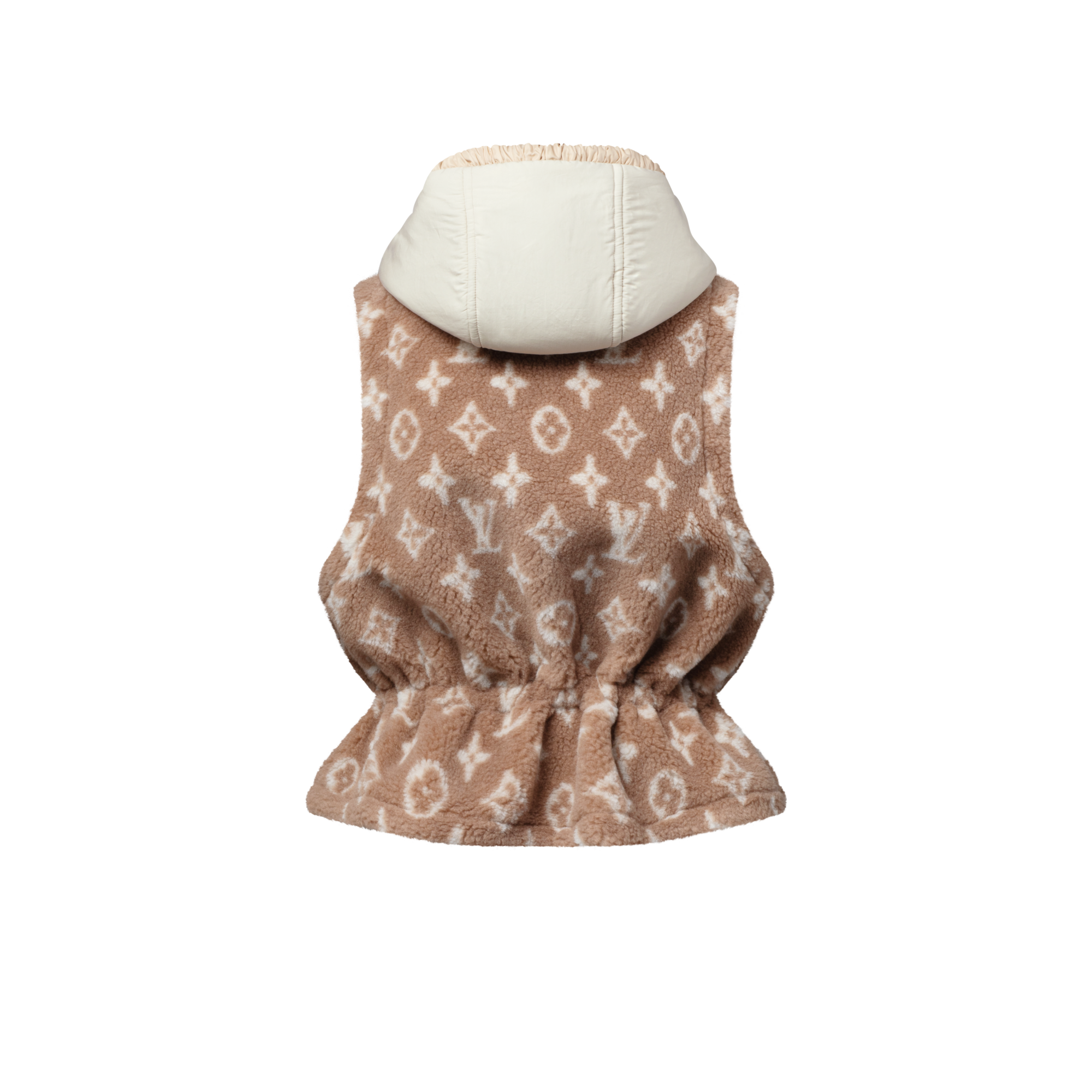 Women - Monogram Fleece Gilet  Women Ready-to-Wear Coats and Jackets | LOUIS VUITTON (Product zoom)