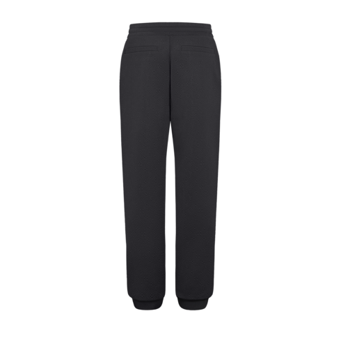 Men - Monogram Fleece Joggers Men Ready-to-Wear All Ready-to-Wear | LOUIS VUITTON (Product zoom)