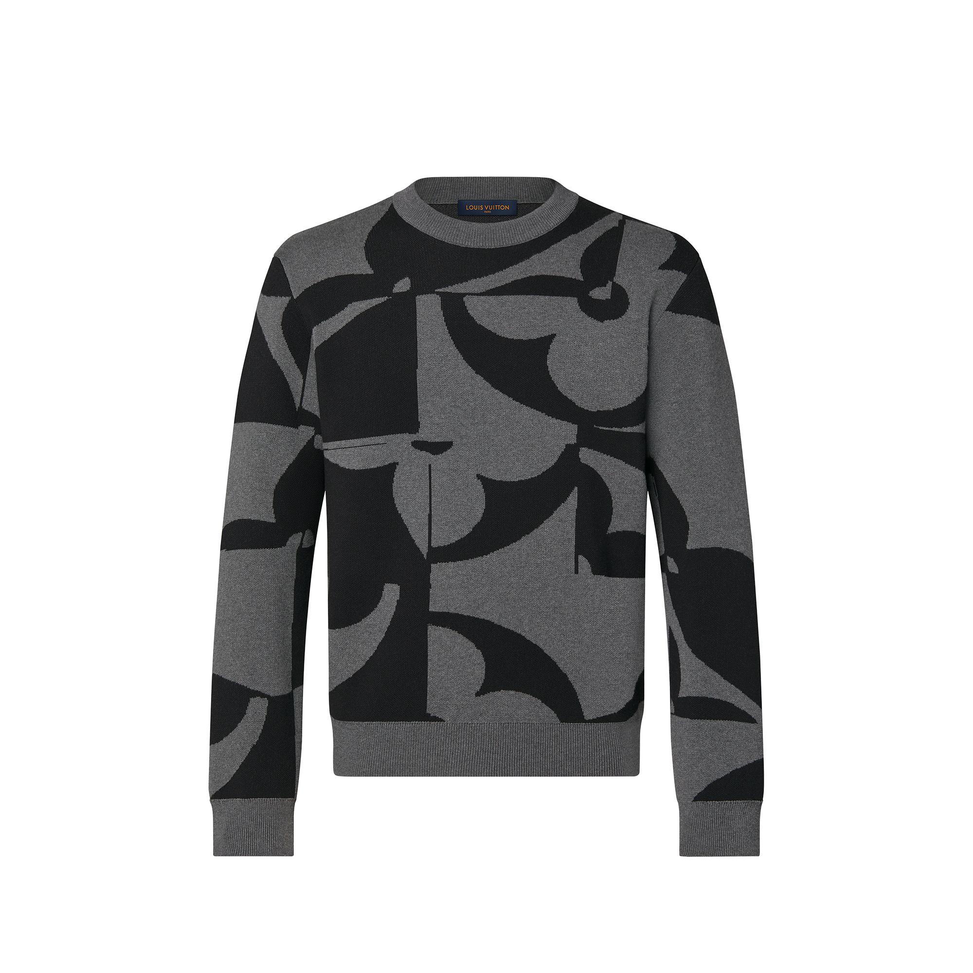 Monogram Flower Crewneck - Luxury 