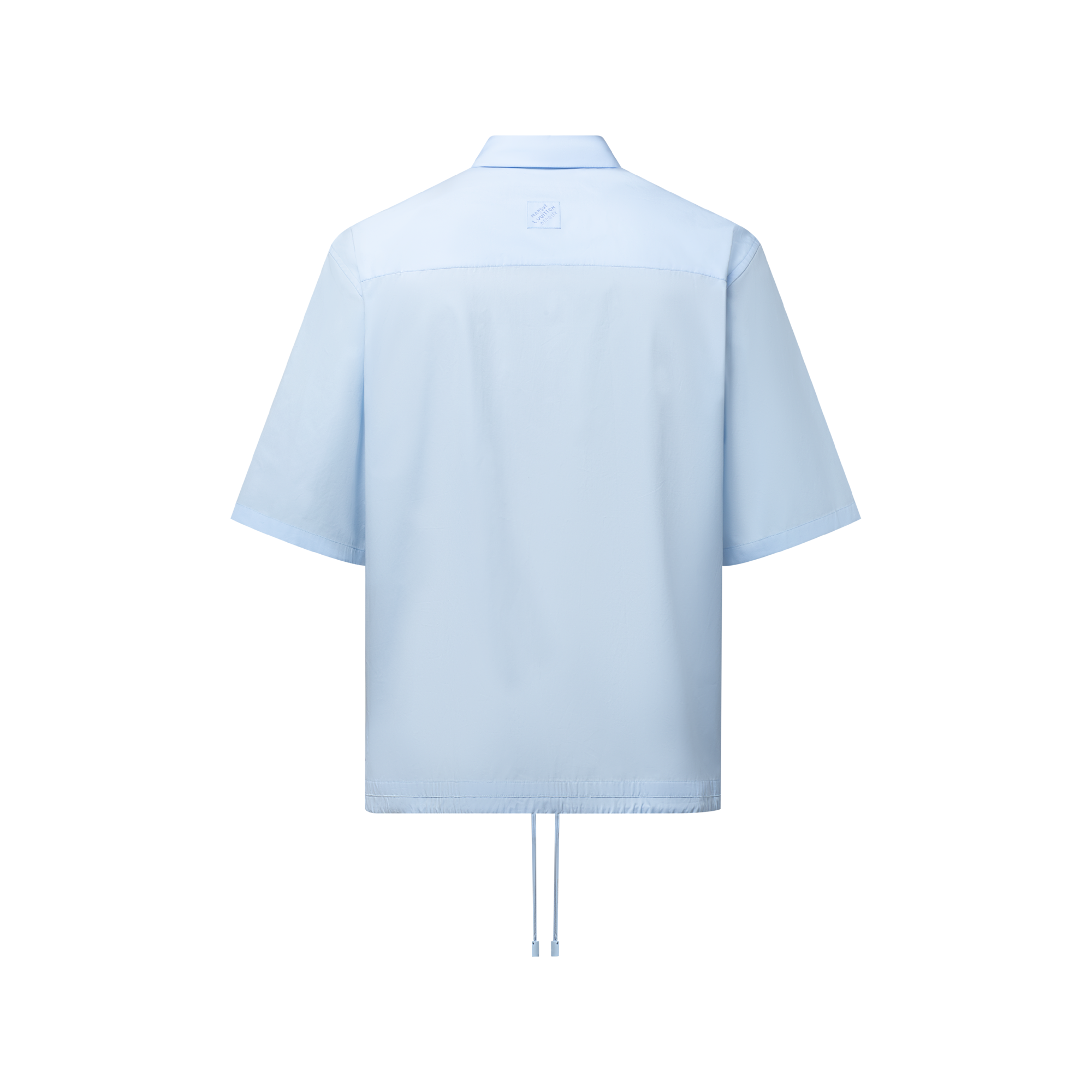 Men - Monogram Flowers Embroidered Short-Sleeved Shirt  Men Ready-to-Wear Shirts | LOUIS VUITTON (Product zoom)