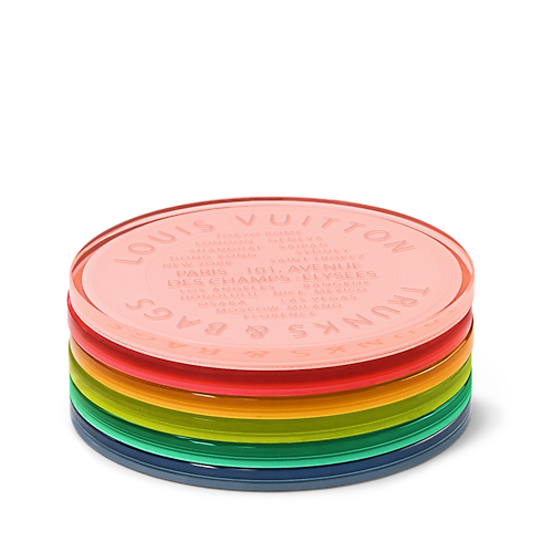 Trunks, Travel and Home - Monogram Fluo Coasters Monogram Canvas Trunks, Travel and Home Sport and Lifestyle Lifestyle and Vivienne Dolls | LOUIS VUITTON (Product zoom)