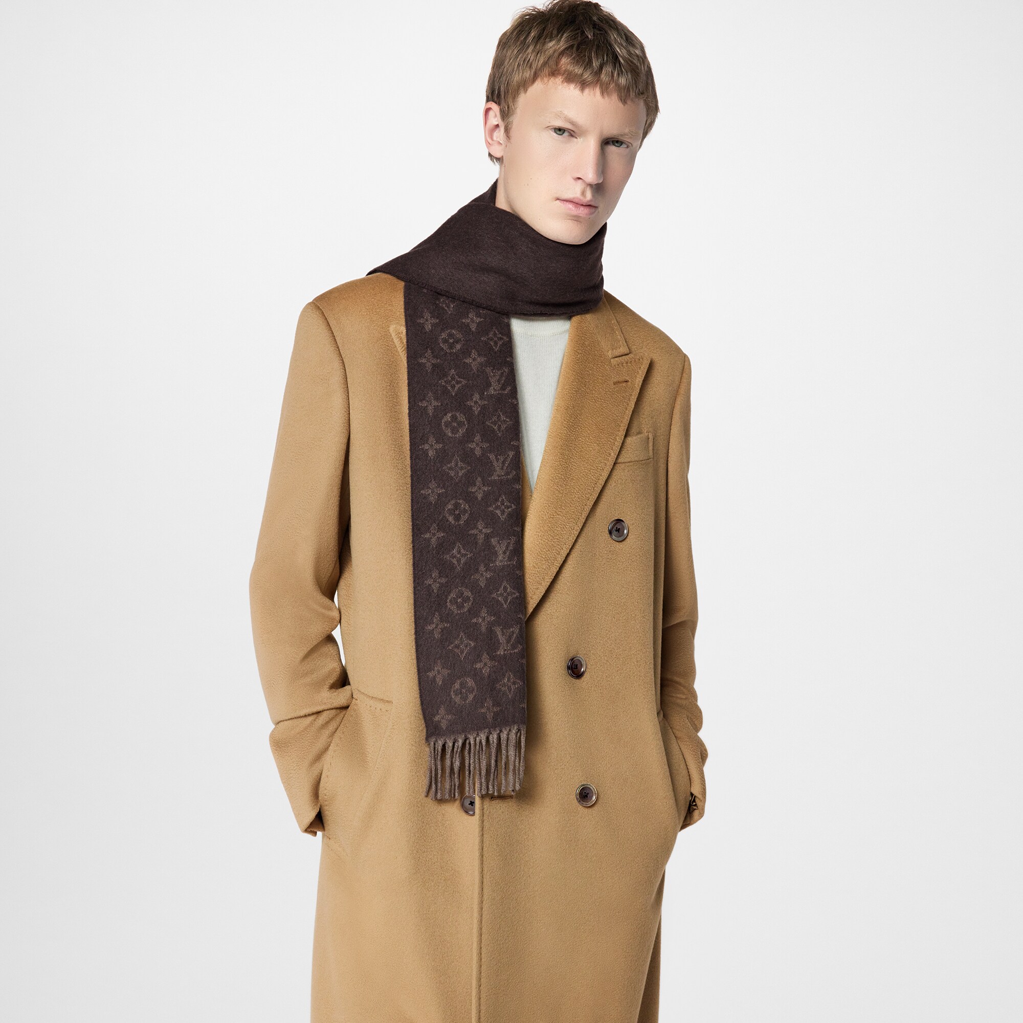 Monogram Gradient Scarf - ACCESSORIES | LOUIS VUITTON 