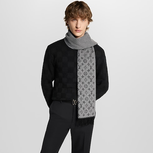 Men - Monogram Gradient Scarf S00 Men Discontinued Product Obs 16 | LOUIS VUITTON (Product zoom)
