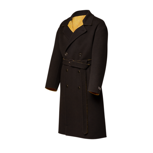 Monogram Heritage Double Face Trench Coat side view