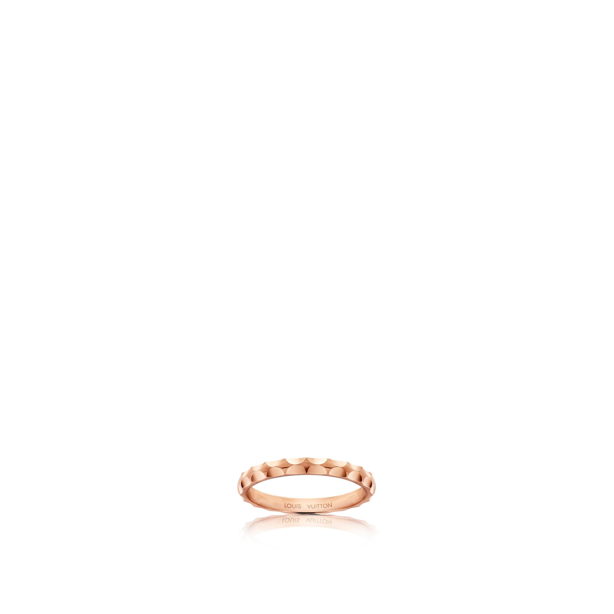 Jewellery - Monogram Infini wedding band, pink gold  Jewellery Categories Jewellery Personalisation | LOUIS VUITTON (Product zoom)