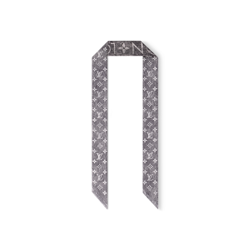 Women - Monogram Infinity Denim BB Bandeau S00 Women Accessories Silk Squares and Bandeaux | LOUIS VUITTON (Product zoom)